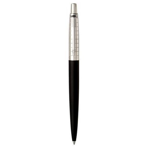 PENNA PARKER JOTTER PREMIUM STAIN BALCK STAINLESS STELL CHISELLED CON COFANETTO S0908860 BLU